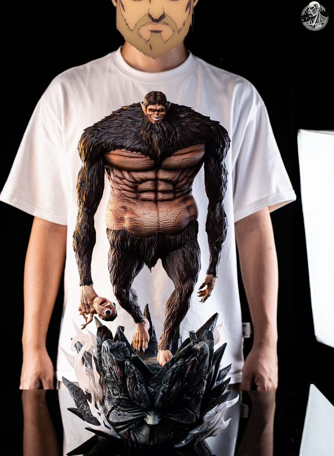 Attack on Titan Warhead Studio Beast Titan Resin Statue