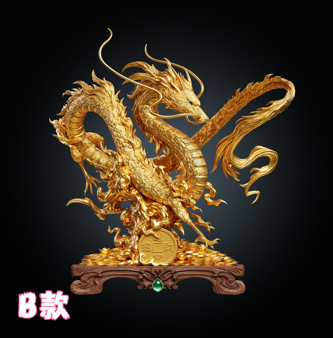 Spirited Away WAWA Studio Haku Resin Statue