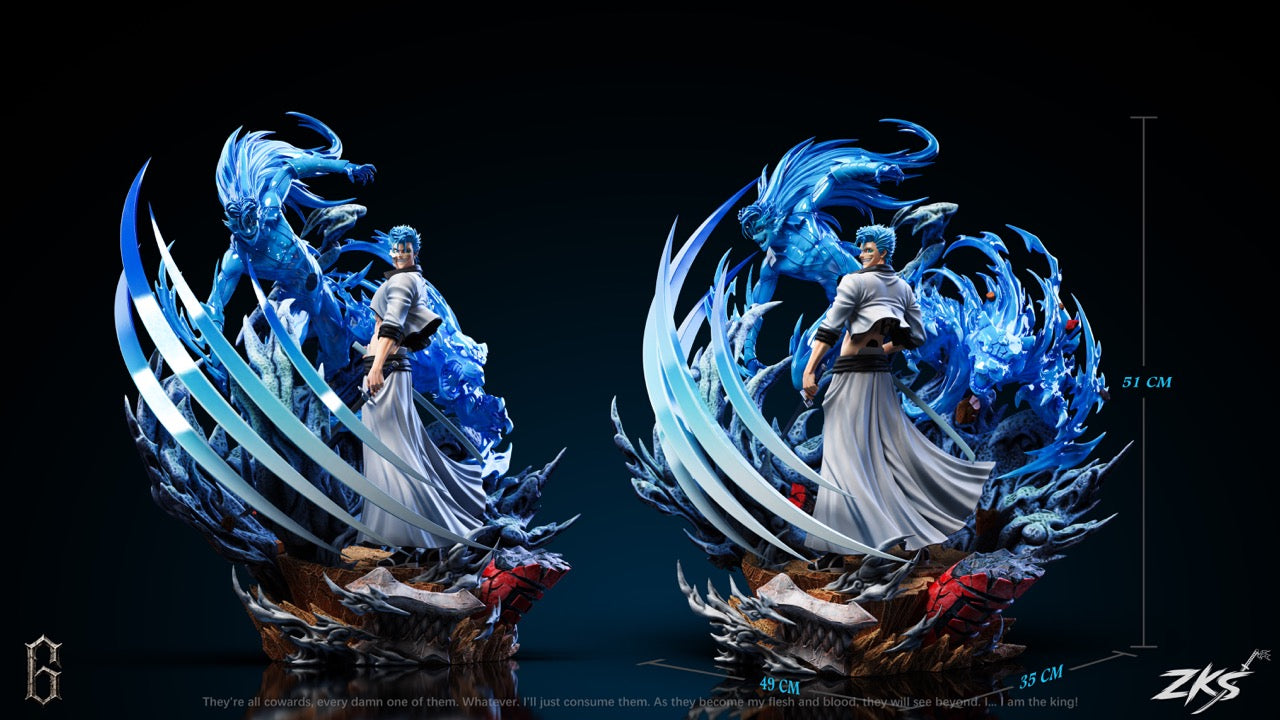 Bleach Zenkai Studio Grimmjow Jeagerjaquez – ClubHouse Statues
